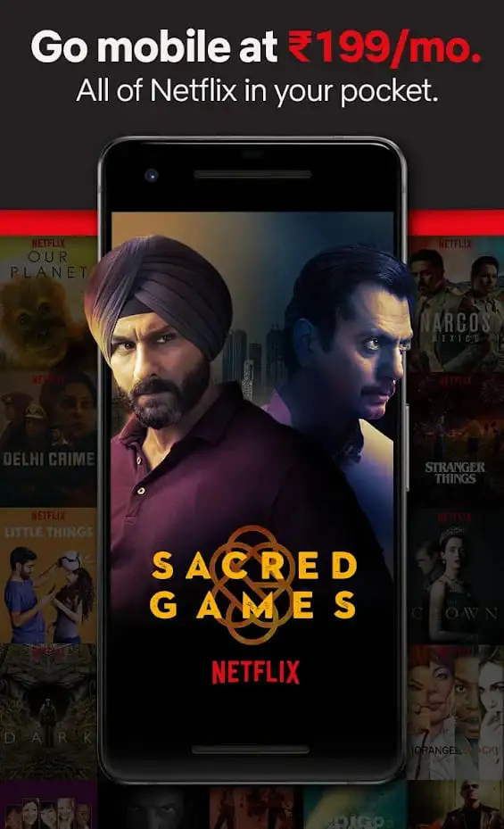 Netflix screenshot 1