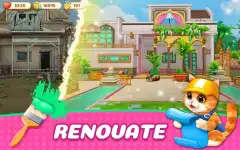 Kitten Match-Mansion & Pet Makeover screenshot 2