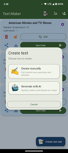 Test Maker MOD screenshot 2