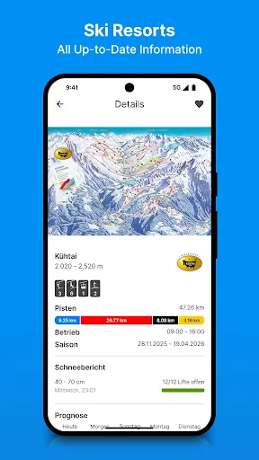 Bergfex: Skiing & Tracking MOD screenshot 2