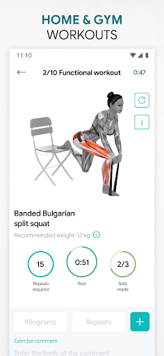 Fitness App MOD screenshot 2