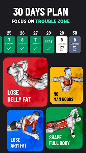 Lose Weight App for Men MOD screenshot 2