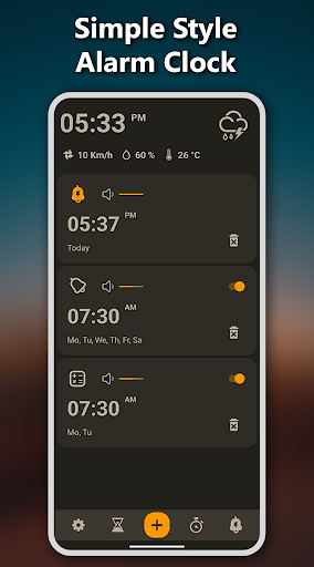Alarm clock Pro MOD screenshot 2