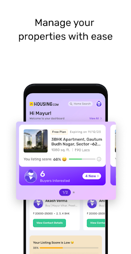 Housing App screenshot 2