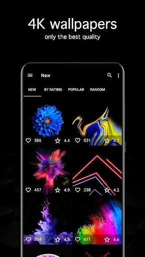 AMOLED Wallpapers 4K MOD screenshot 2