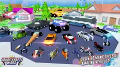 Dude Theft Wars Offline & Online Multiplayer Games screenshot 2