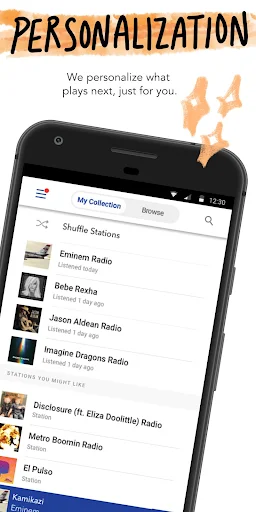 Pandora screenshot 2
