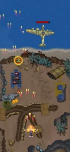 1945 Air Force (MOD, Immortality) screenshot 2