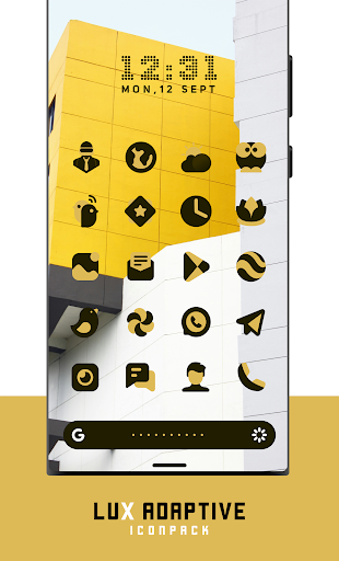 LuX: Adaptive Icon pack MOD screenshot 2
