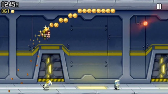 Jetpack Joyride (MOD, Unlimited Coins) screenshot 2