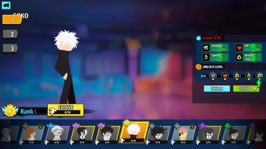 Stick Cursed: Phantom Fight (MOD, Unlimited Money) screenshot 2
