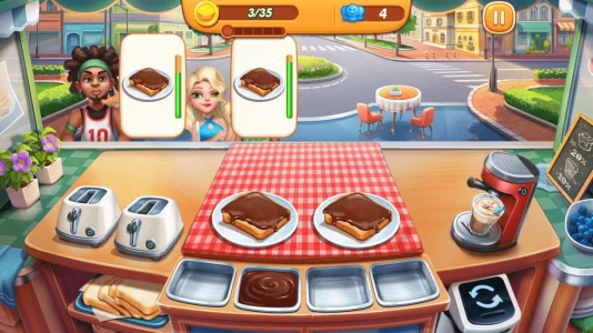 Cooking City (MOD, Unlimited Money) screenshot 2