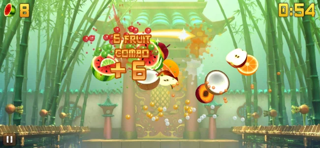 Fruit Ninja (MOD, Unlimited Money) screenshot 2