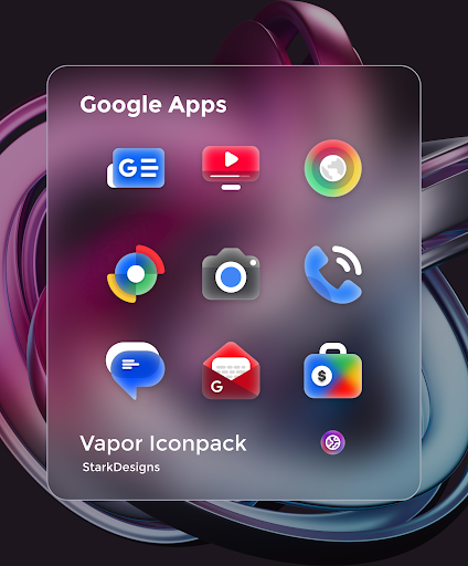 Vapor IconPack MOD screenshot 2