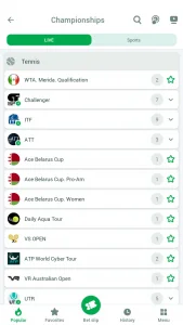 Linebet screenshot 2
