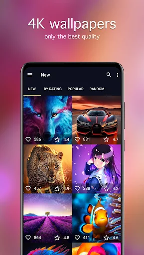 7Fon: Wallpapers MOD screenshot 2