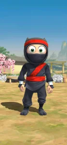 Clumsy Ninja (MOD, Unlimited Money) screenshot 2
