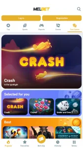 MelBet screenshot 2