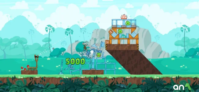 Angry Birds Friends (MOD, Unlimited Boosters) screenshot 2