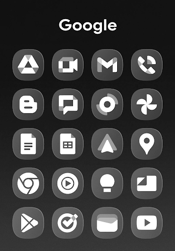 OneGlass 8 Icon Pack MOD screenshot 2