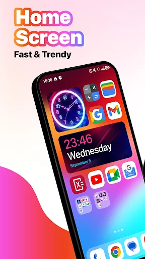 MiniPhone Launcher 26 MOD screenshot 2