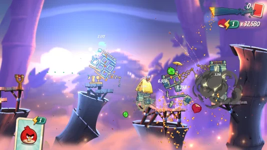 Angry Birds 2 (MOD, Unlimited Money) screenshot 2