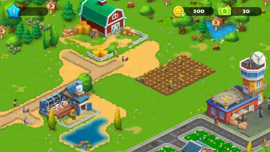 Township (MOD, Unlimited Money) screenshot 2