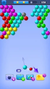 Bubble Shooter (MOD, Unlimited Coins) screenshot 2