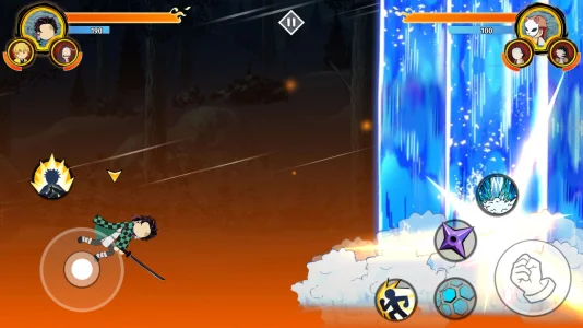 Stick Demon Shadow Fight (MOD, Unlimited Money) screenshot 2
