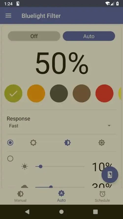 Bluelight Filter for Eye Care screenshot 2