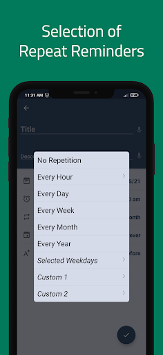 Reminder Pro screenshot 2