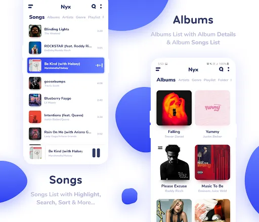 Nyx Music Player screenshot 2