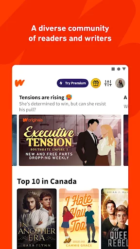 Wattpad screenshot 2