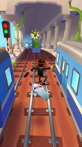 Subway Surfers (MOD, Unlimited Coins/Keys) screenshot 2