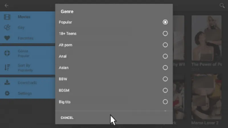 Porn Time screenshot 2