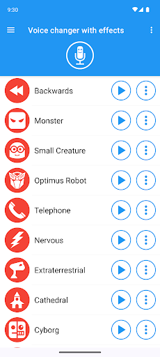 Voice changer with effects MOD screenshot 2