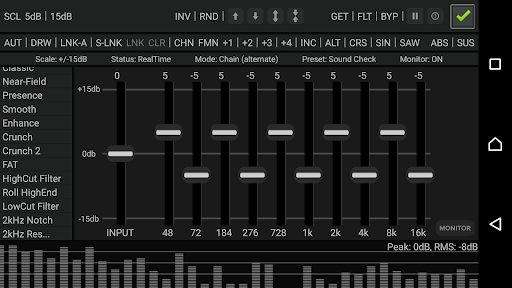 RE Equalizer FX screenshot 2