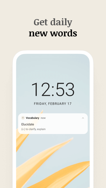 Vocabulary – Learn fresh words screenshot 2