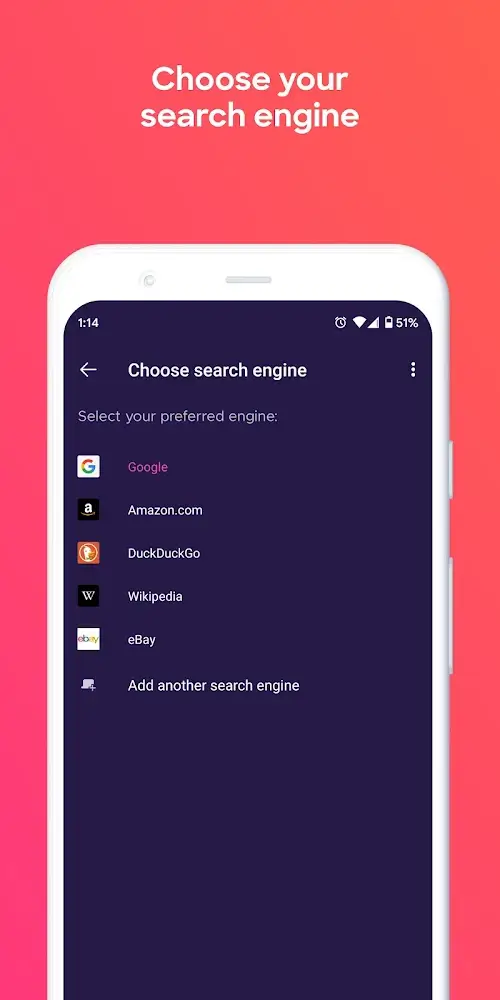 Firefox Focus screenshot 2