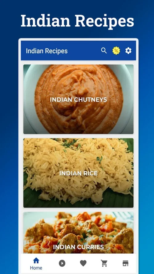Indian Recipes App screenshot 2