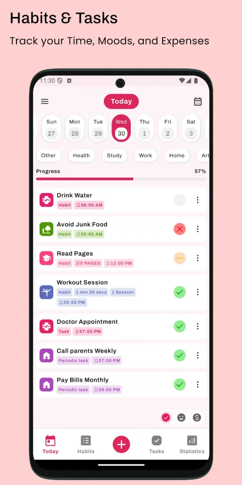 Habit Tracker – HabitGenius screenshot 2