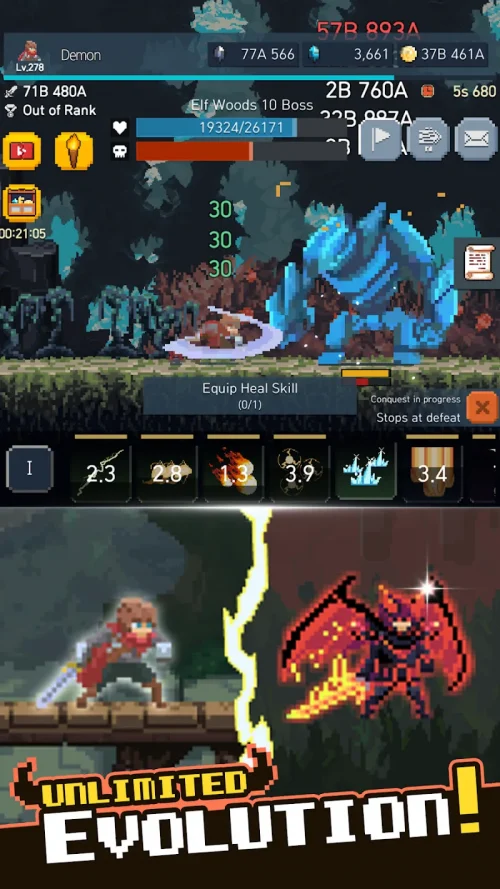 The Demonized: Idle RPG screenshot 2
