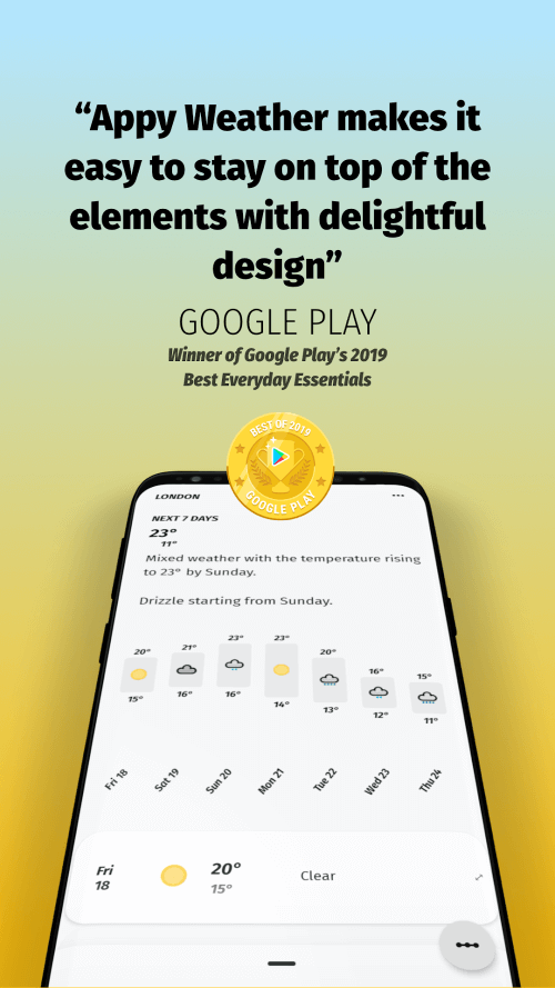 Appy Weather screenshot 2