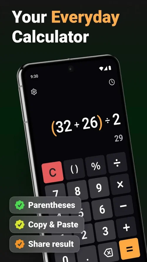 Calculator One screenshot 2