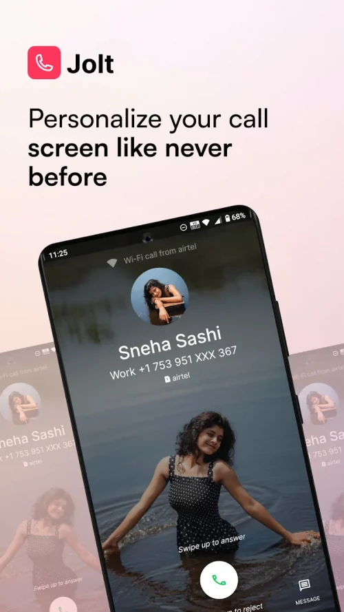 Jolt :Call Background & Screen screenshot 2