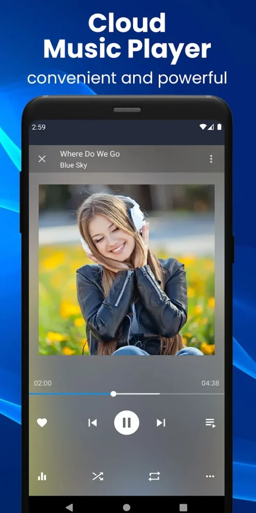 CloudBeats Cloud Music Player screenshot 2