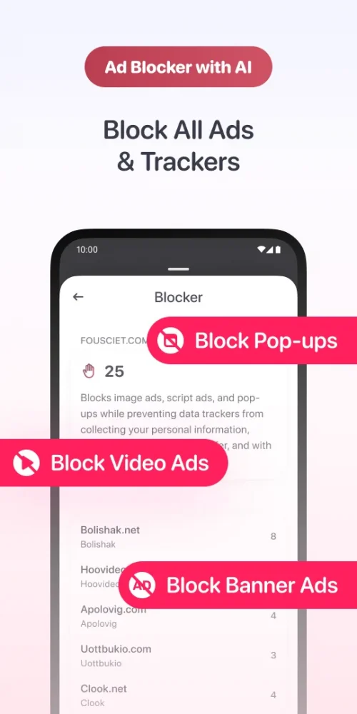 Quetta – Video Adblock Browser screenshot 2