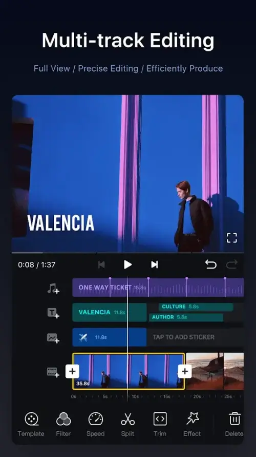VlogNow VN Video Editor screenshot 2