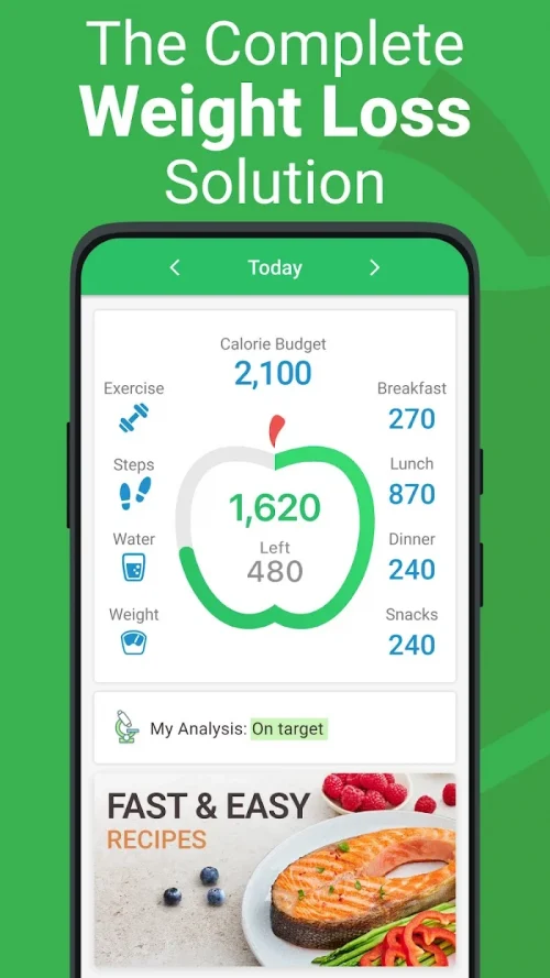 Calorie Counter – MyNetDiary screenshot 2