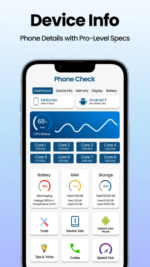 Phone Check (PhoneX) screenshot 2